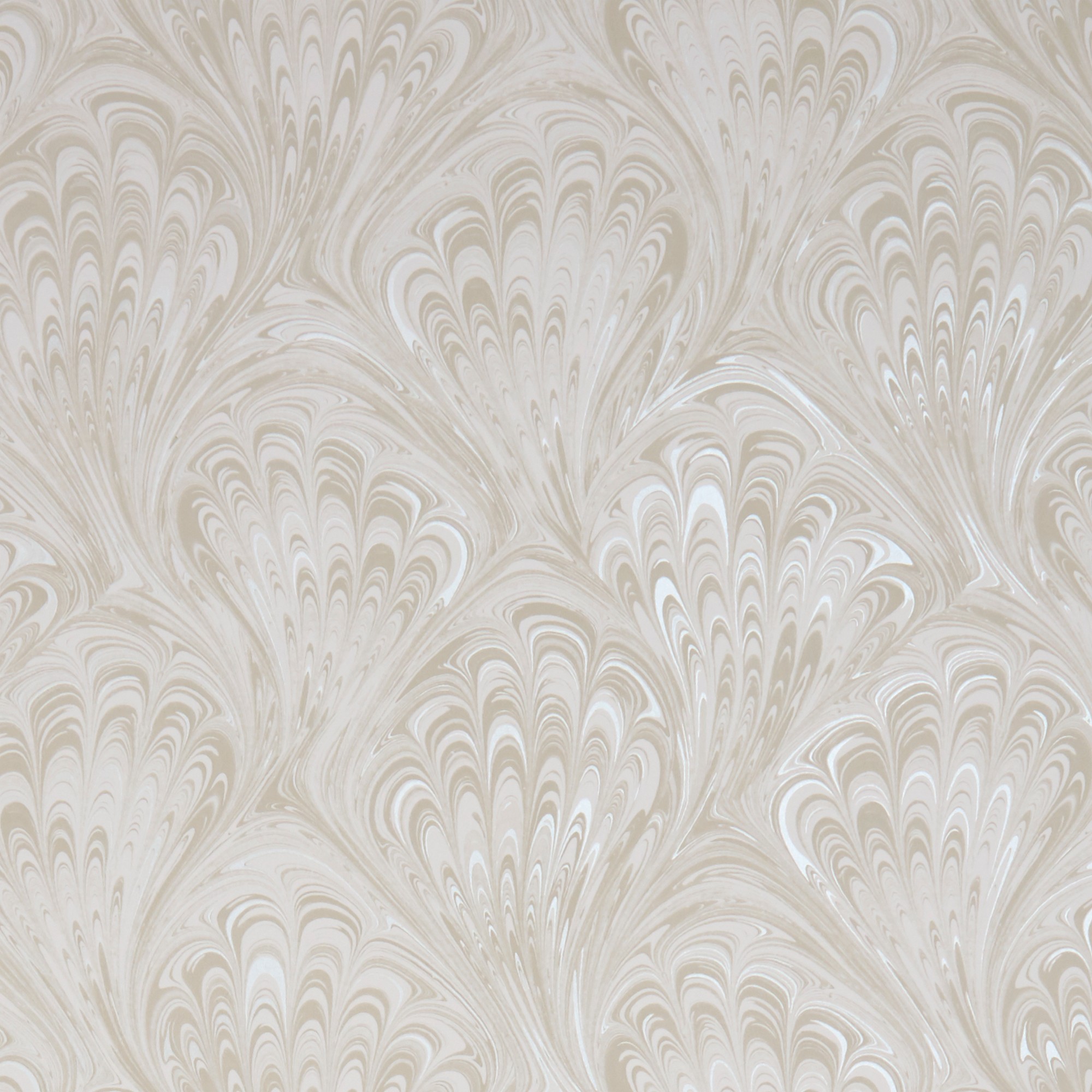 Pavone Wallpaper W0095 04 By Clarke And Clarke In Ivory Pearl